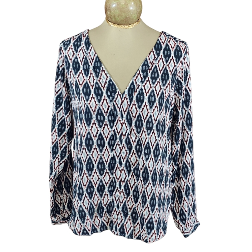Veronicam Pullover Long Sleeve Blouse